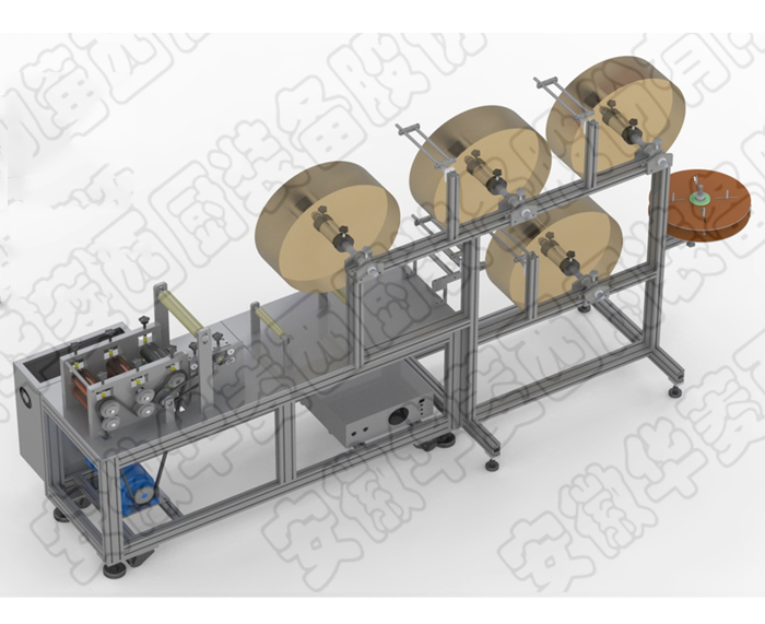 Semi-automatic N95/KN95 Mask Production Line
